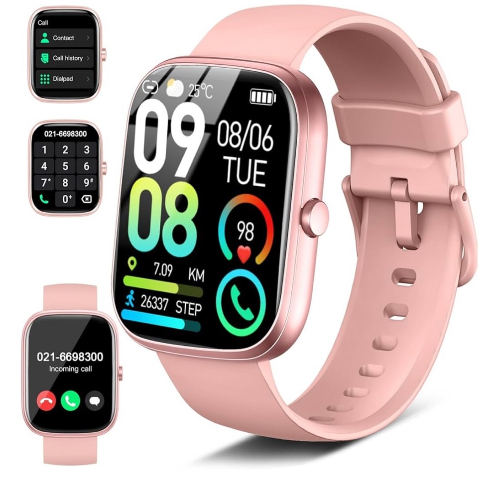 NEW IN BOX Smartwatch/Fitness Tracker-Pink